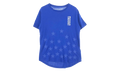 Vertical Logo Graphic Print T-Shirt "Blue" CHRM0823