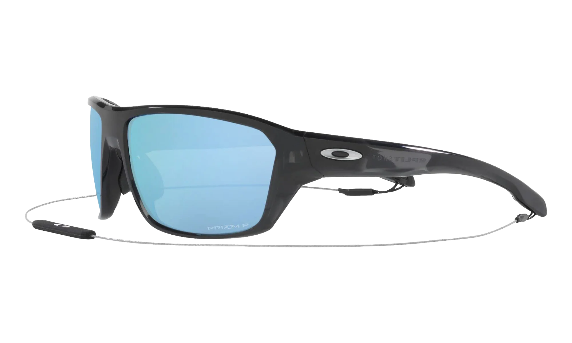 Split Shot Polarized Sunglasses "Black Ink / Deep Water Polarized" OO9416 35