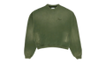 Embroidered Crewneck "Sundry Olive" FW23SW01150854