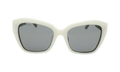 Geometric Frame Sunglasses WMNS "White" BB0273SA 003