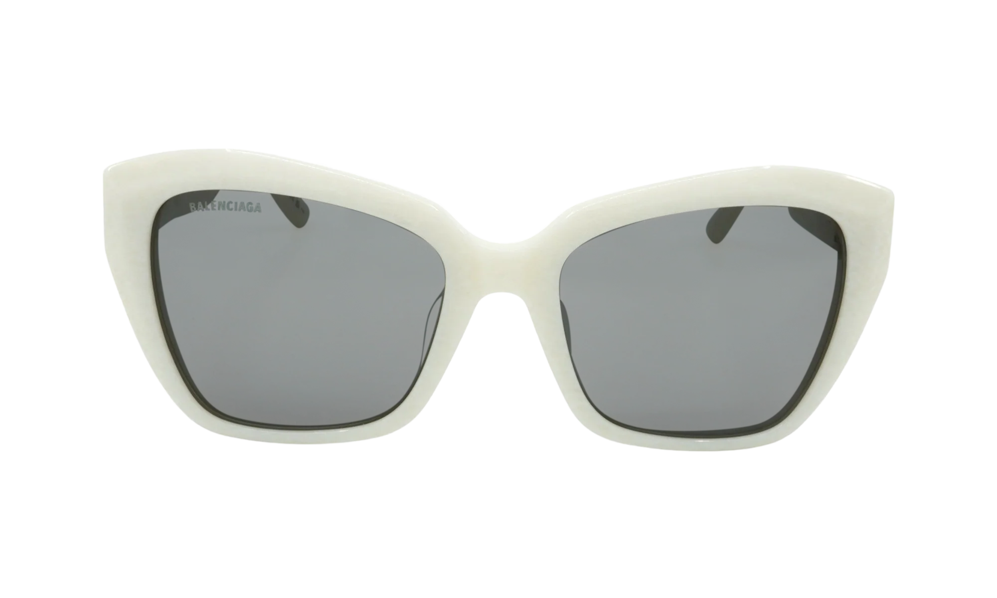 Geometric Frame Sunglasses WMNS "White" BB0273SA 003