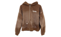 Rhinestone Zip Up Jacket "Brown" RET029