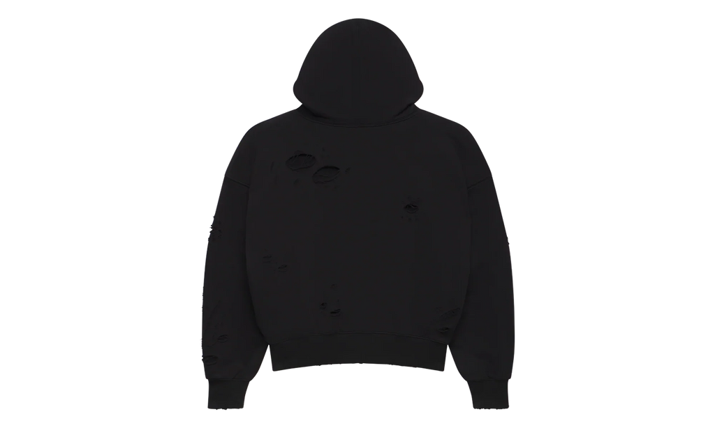 DSTRY DBL Layer Logo Hoodie "Black" LST 21 22589 BLK