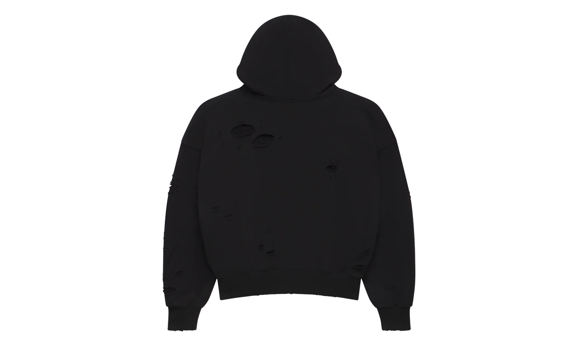 DSTRY DBL Layer Logo Hoodie "Black" LST 21 22589 BLK