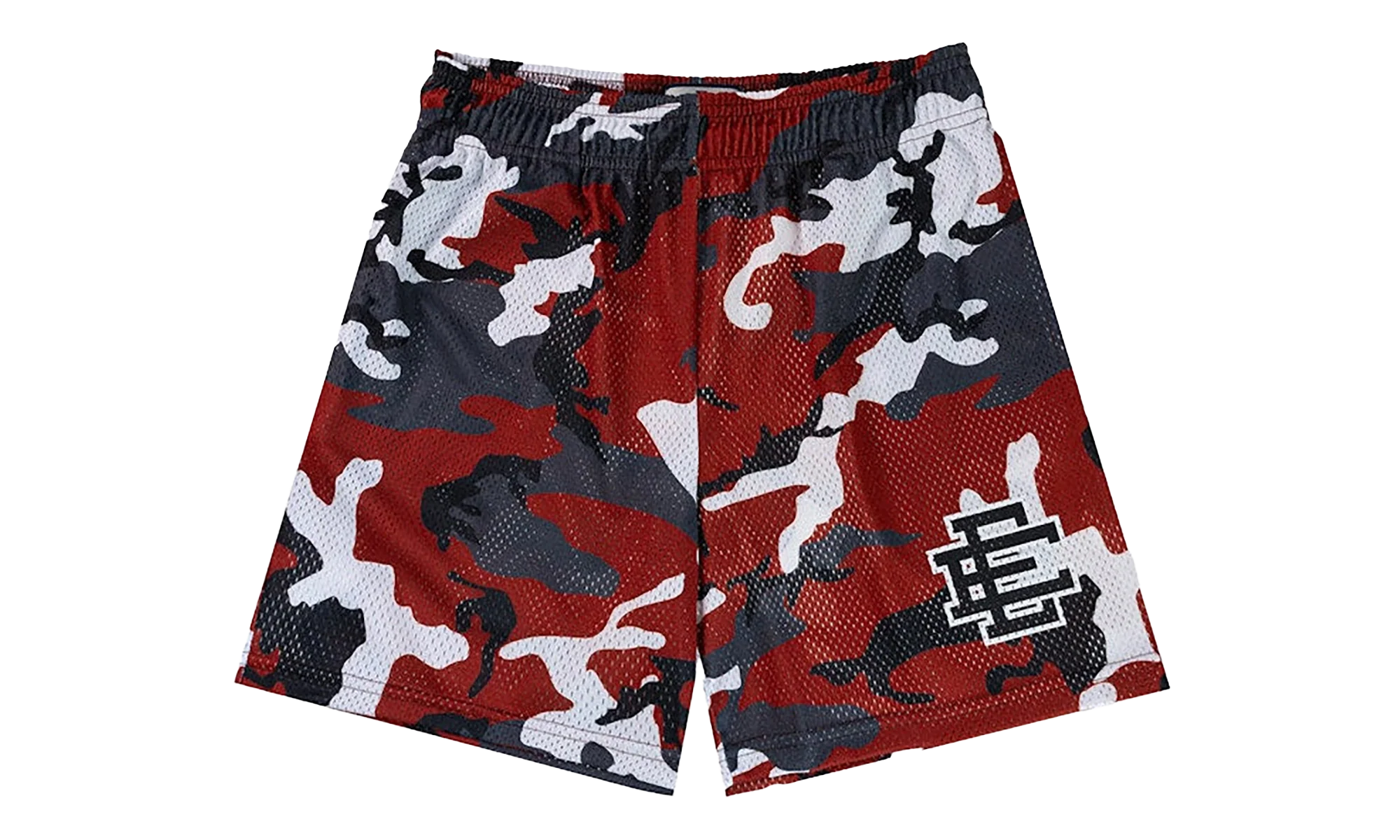 EE BASIC SHORT "SS24 - Maroon/Black Camo" EE719