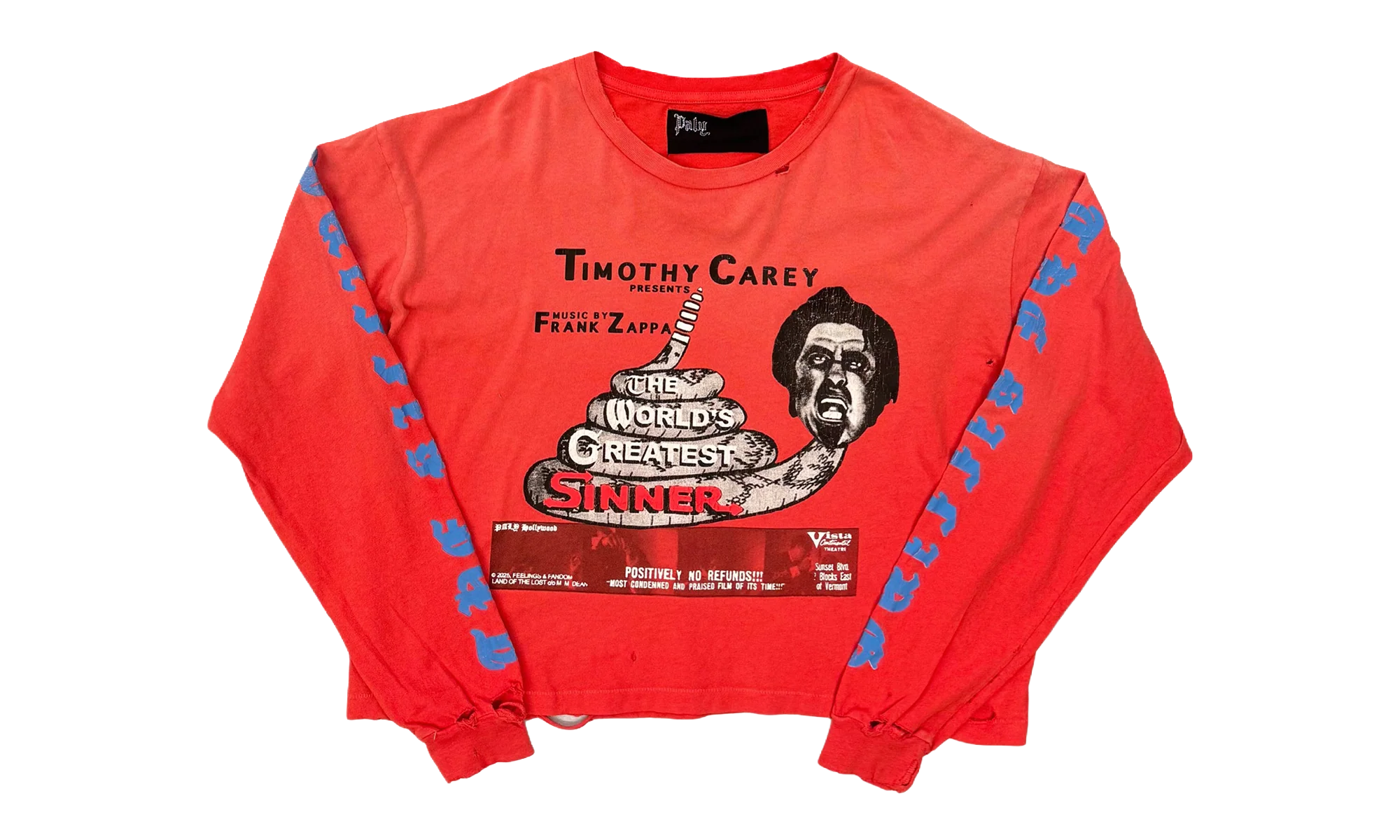 East of Eden L/S Tee "Red" 3U001Q1010RED
