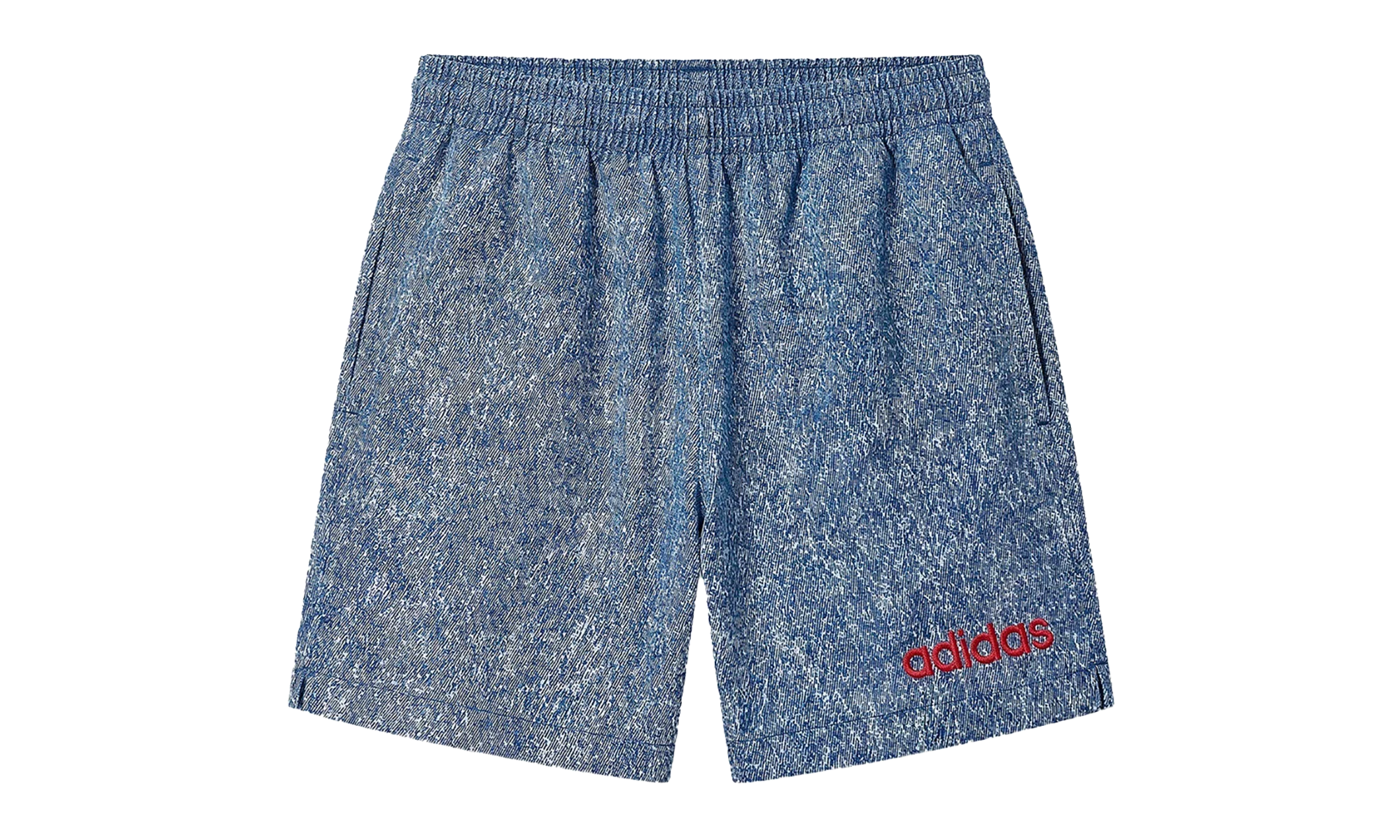 Denim Graphic Nylon Short "USA" KB2804