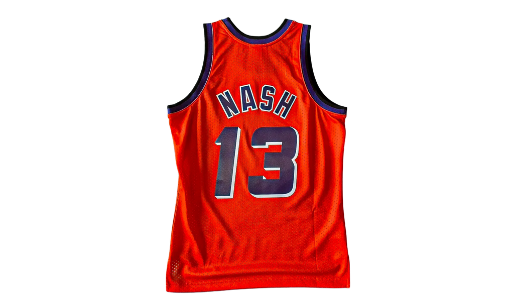 NBA Steve Nash Reload 2.0 Swingman Jersey "1996 Phoenix Suns - Orange" SMJYGS20110 PSUORAN96SNA