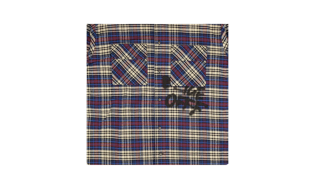 Flannel Check Shirt "Blue" 82NGG OW 1536