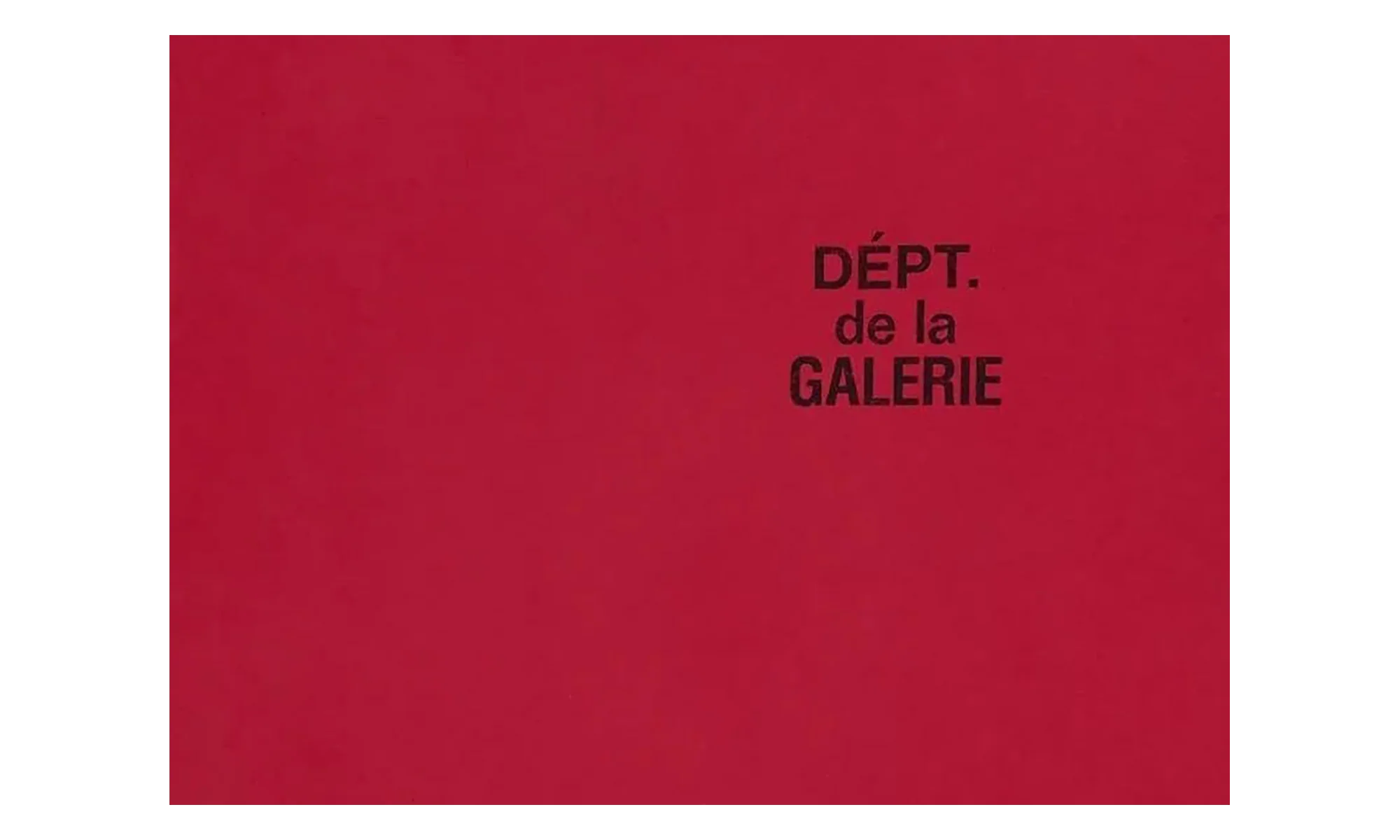 French T-Shirt "Red / Black" GD043