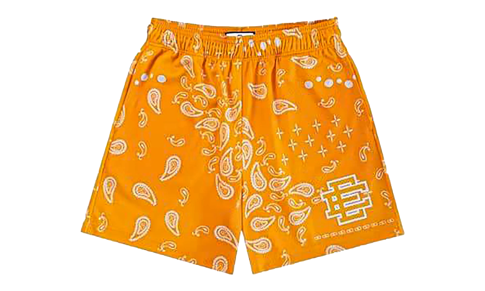 EE Basic Shorts (SS25) "Yellow Paisley" EE267