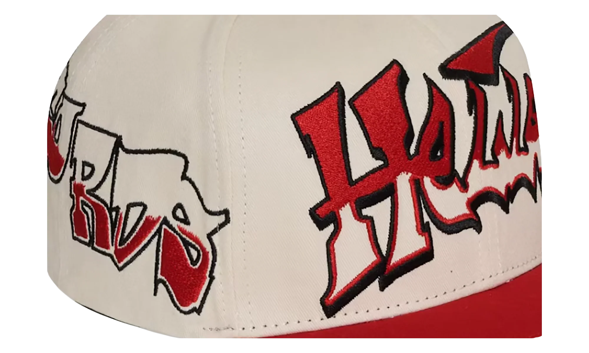 Records Snapback Hat "Red/White" HSR199