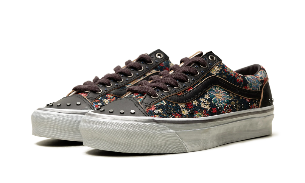 OTW Old Skool 36 Vibram "Floral Rivets Black" VN000D2GBLA