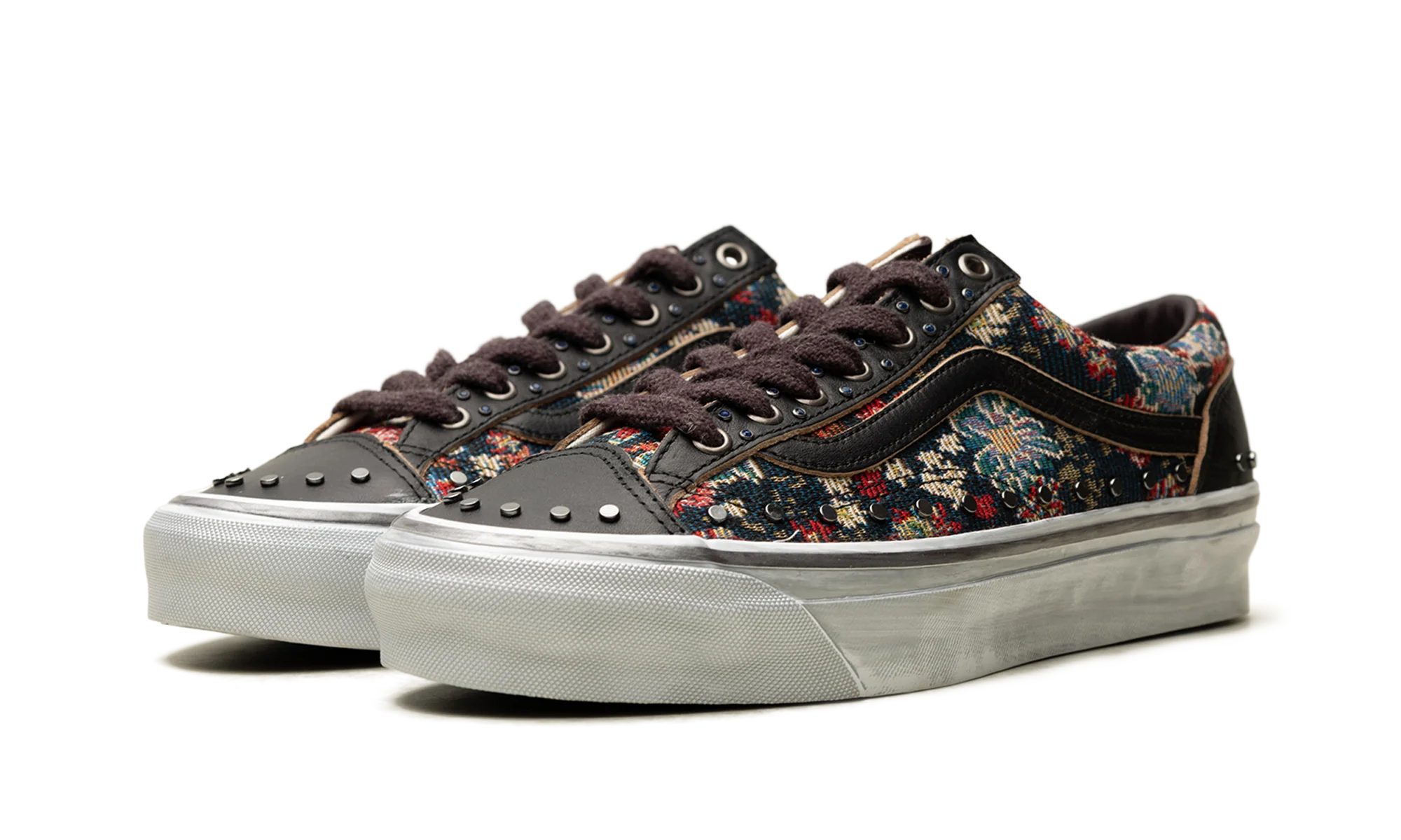 OTW Old Skool 36 Vibram "Floral Rivets Black" VN000D2GBLA