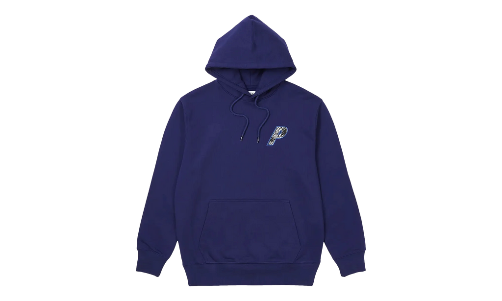 P-3 Snake Applique Hoodie "Navy" p0121