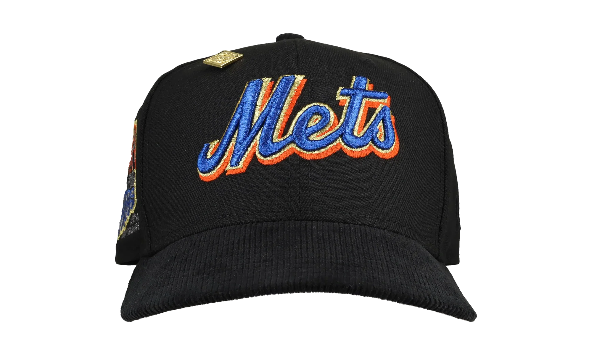 59FIFTY New York Mets Subway Series 25th Anniversary Fitted Hat "Black - Corduroy Visor" NE214