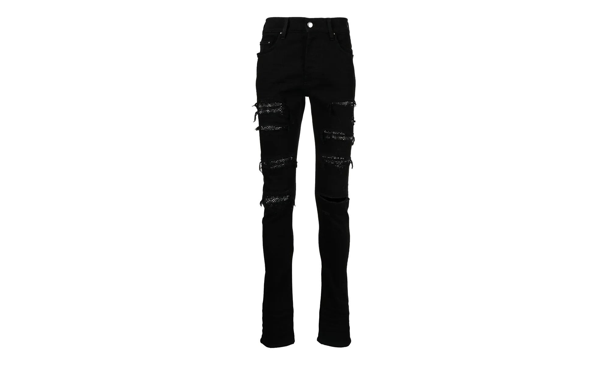 Crystal Thrasher Jeans "Overdyed Black" SS23MDS006 018