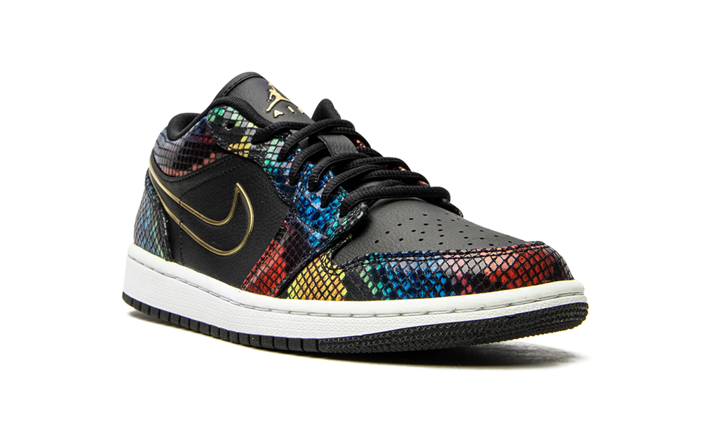 Air Jordan 1 Low WMNS "Multicolor Snakeskin" CW5580 001