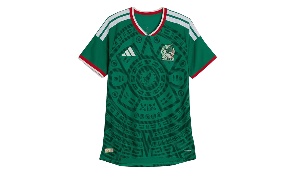 Mexico 26 Home Authentic Jersey "Bold Green" JL8540