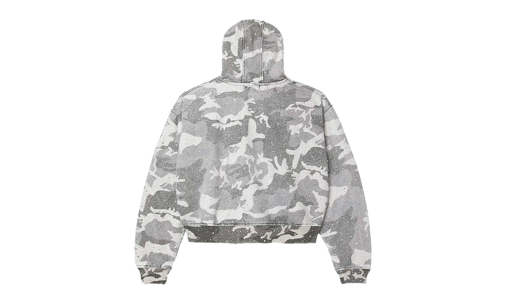 Crystal Camo Work Zip Up Jacket "Grey" 10076925