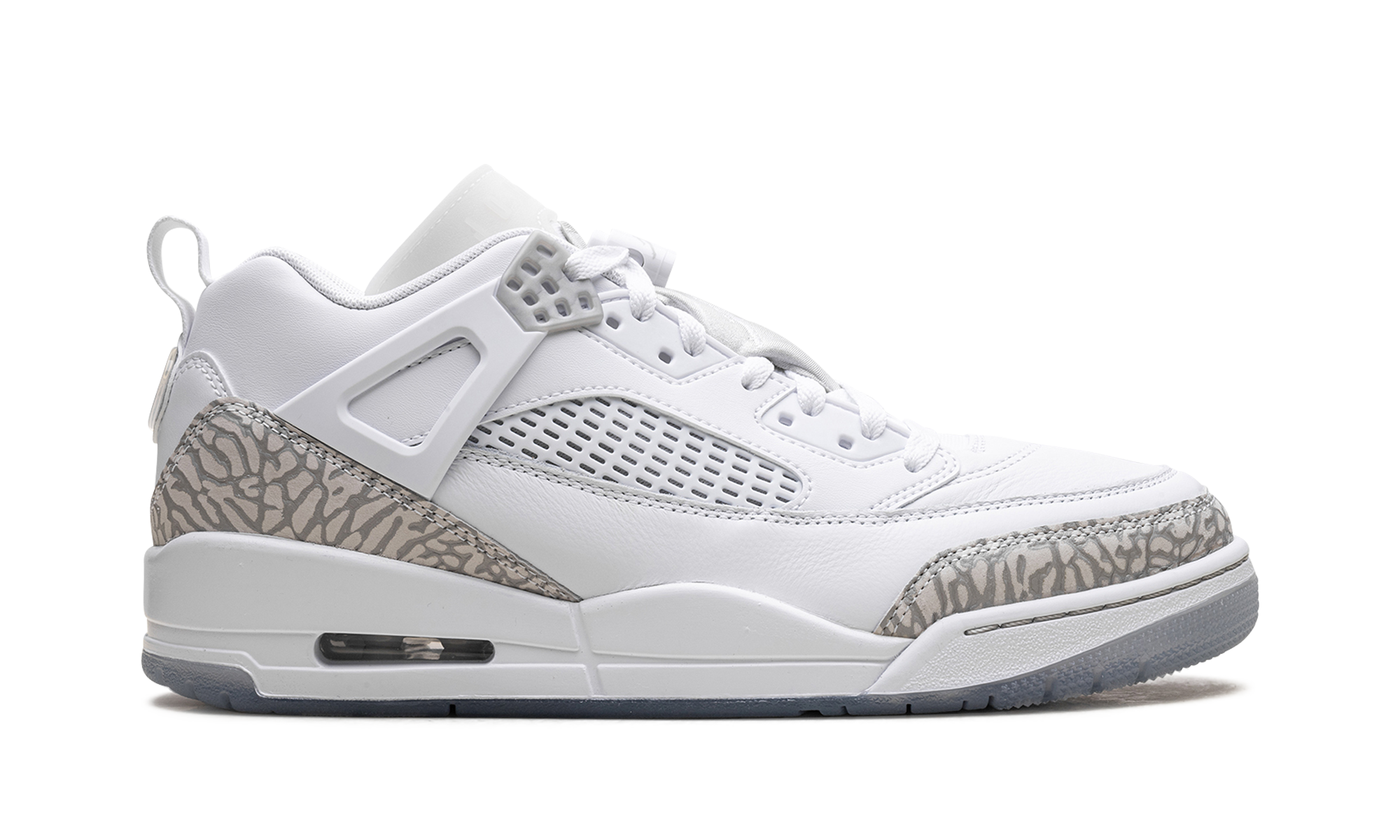 Spizike Low "White Metallic Silver Barely Blue Neutral Grey" FQ1759 103