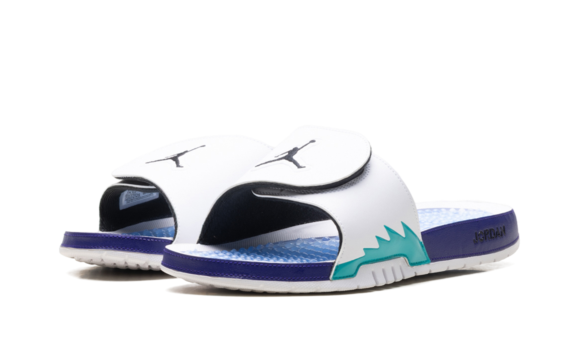 Hydro 5 Retro Slide "White New Emerald Grape Ice Black" 555501 103