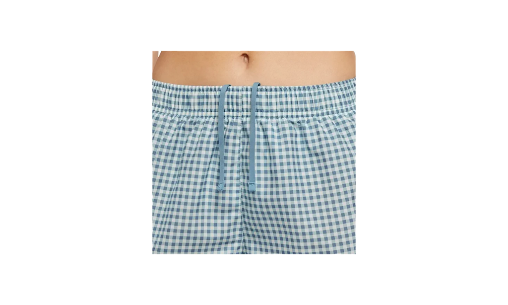 TEMPO GINGHAM RUNNING SHORTS WMNS"Blue" DH3067 424