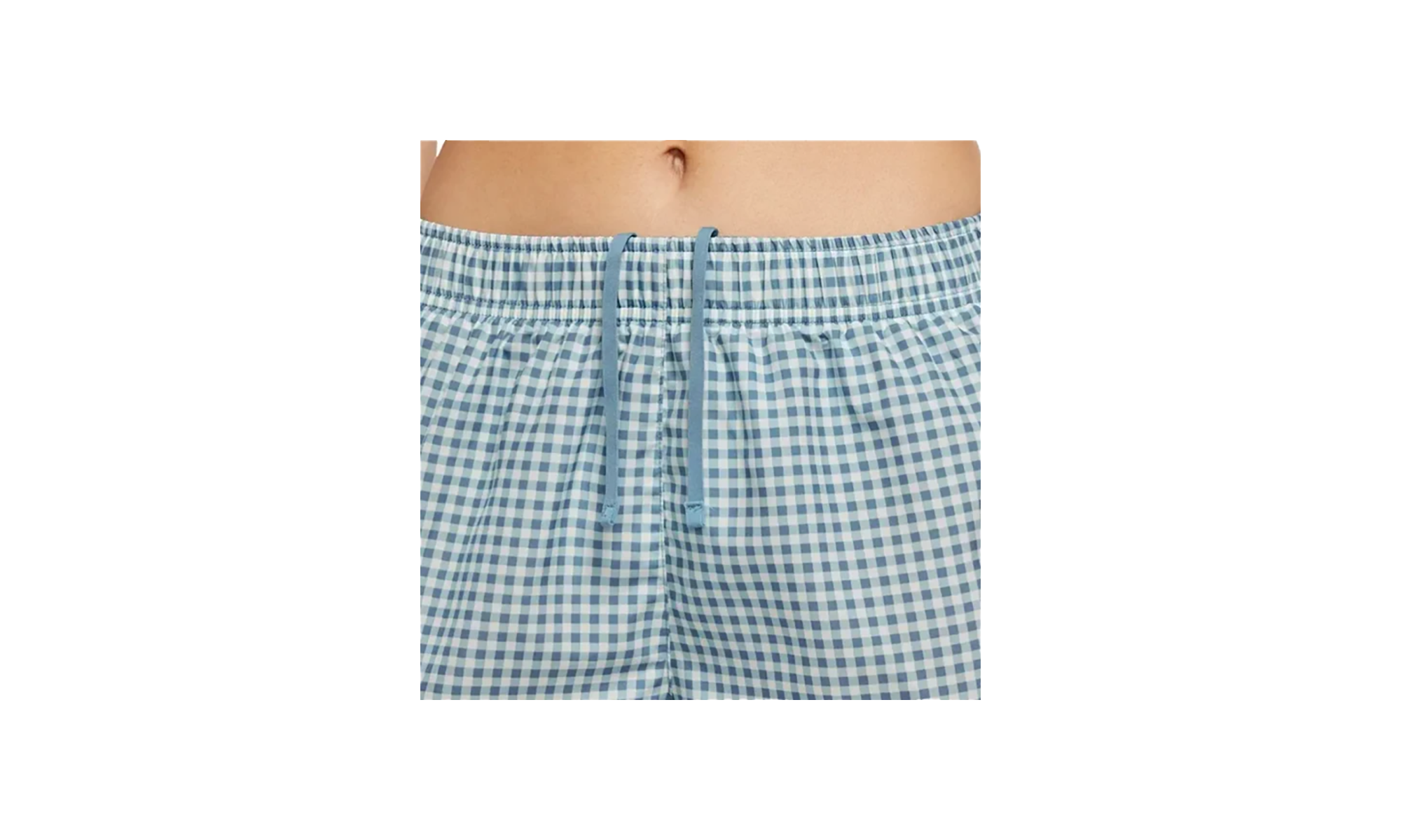 TEMPO GINGHAM RUNNING SHORTS WMNS"Blue" DH3067 424