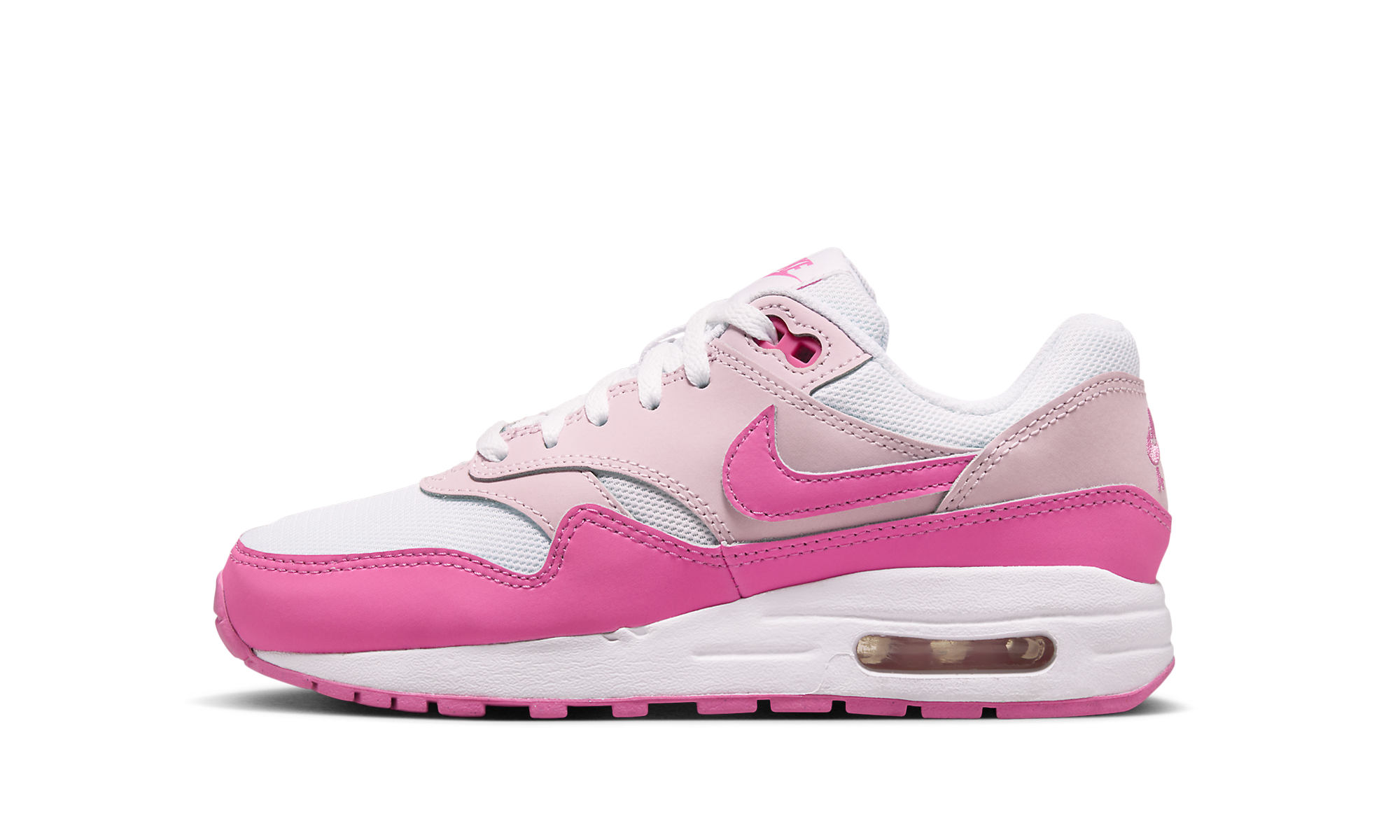 Air Max 1 Grade School "White Pink Foam" FZ3559 100