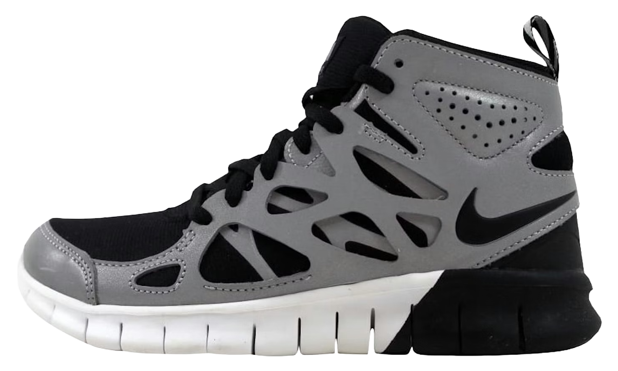 Free Run 2 Sneakerboot Premium WMNS"Black Metallic Silver White" 616728 001