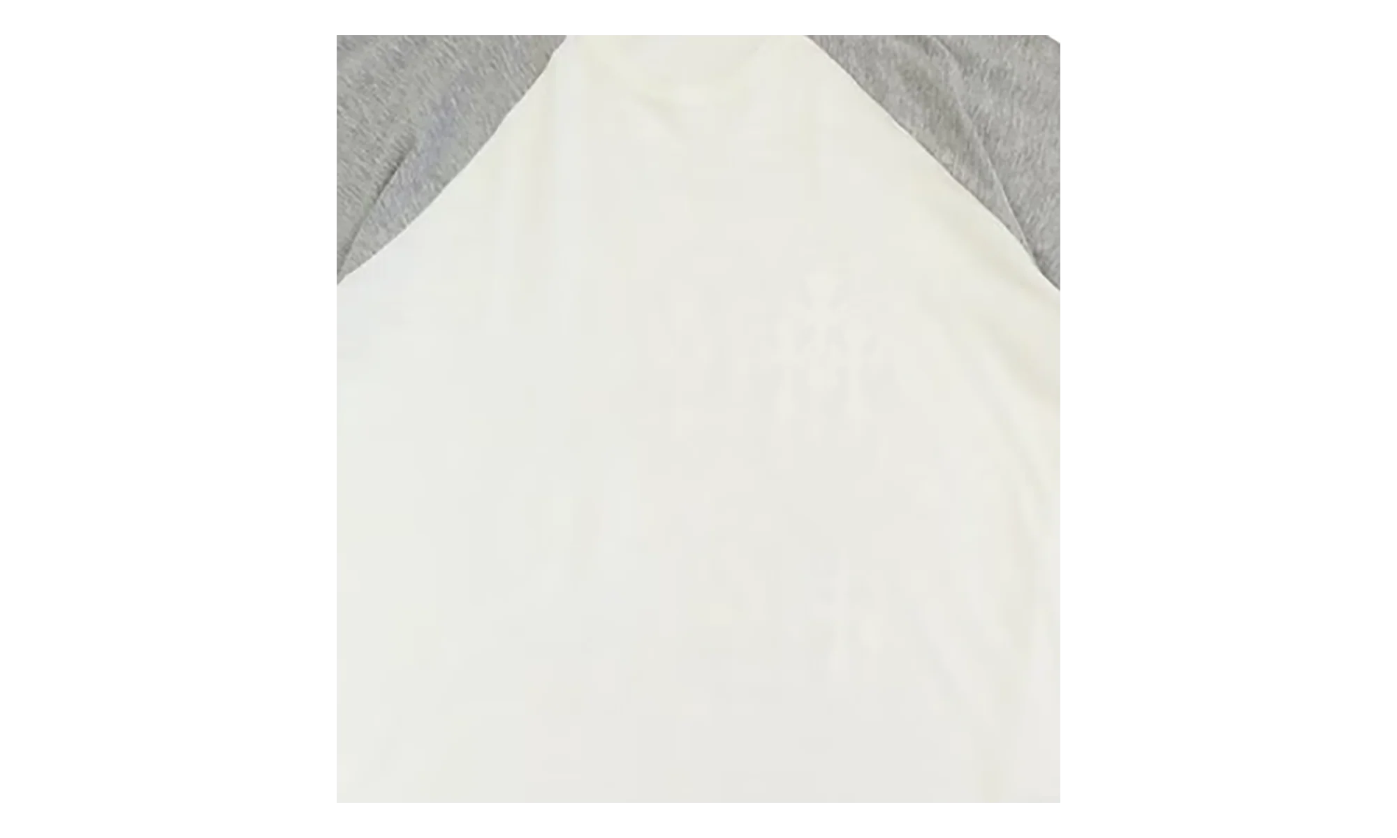 Cemetery Cross Straight Longsleeve T-Shirt "Grey / White" CHRM1187