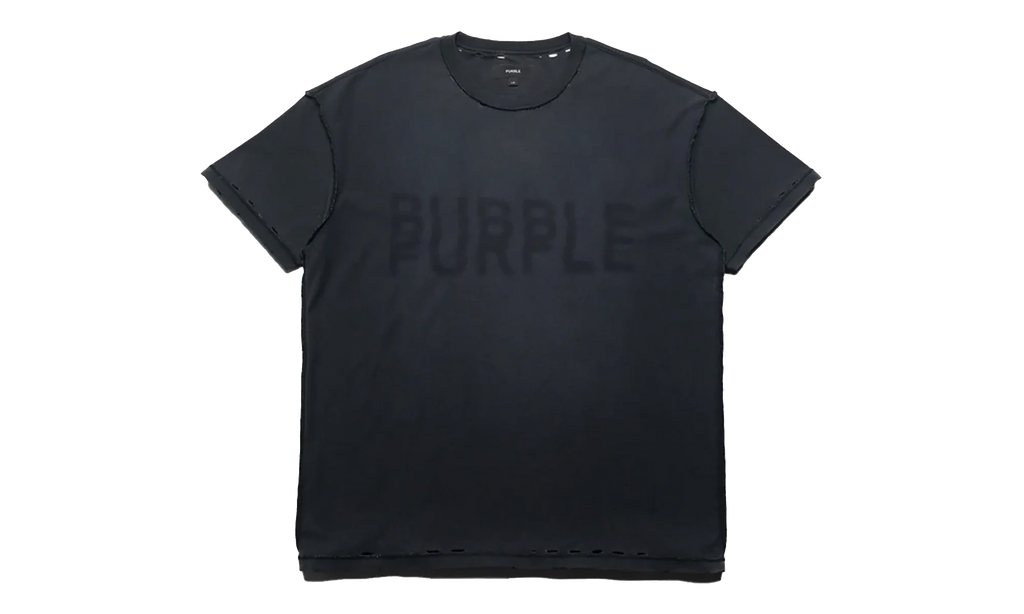 Layered Wordmark T-Shirt "Black" P101 TBRH226