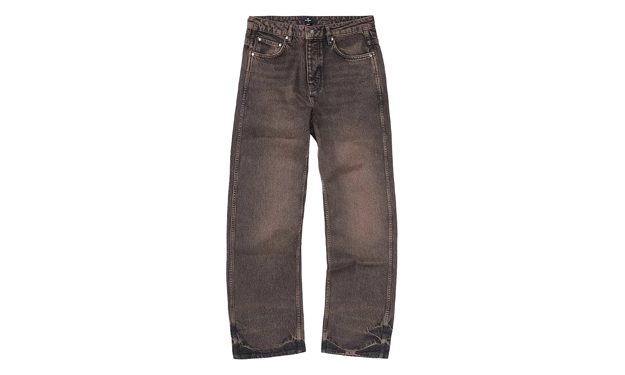 R2 Straight Leg Denim "Brown" MLM100499-BRK