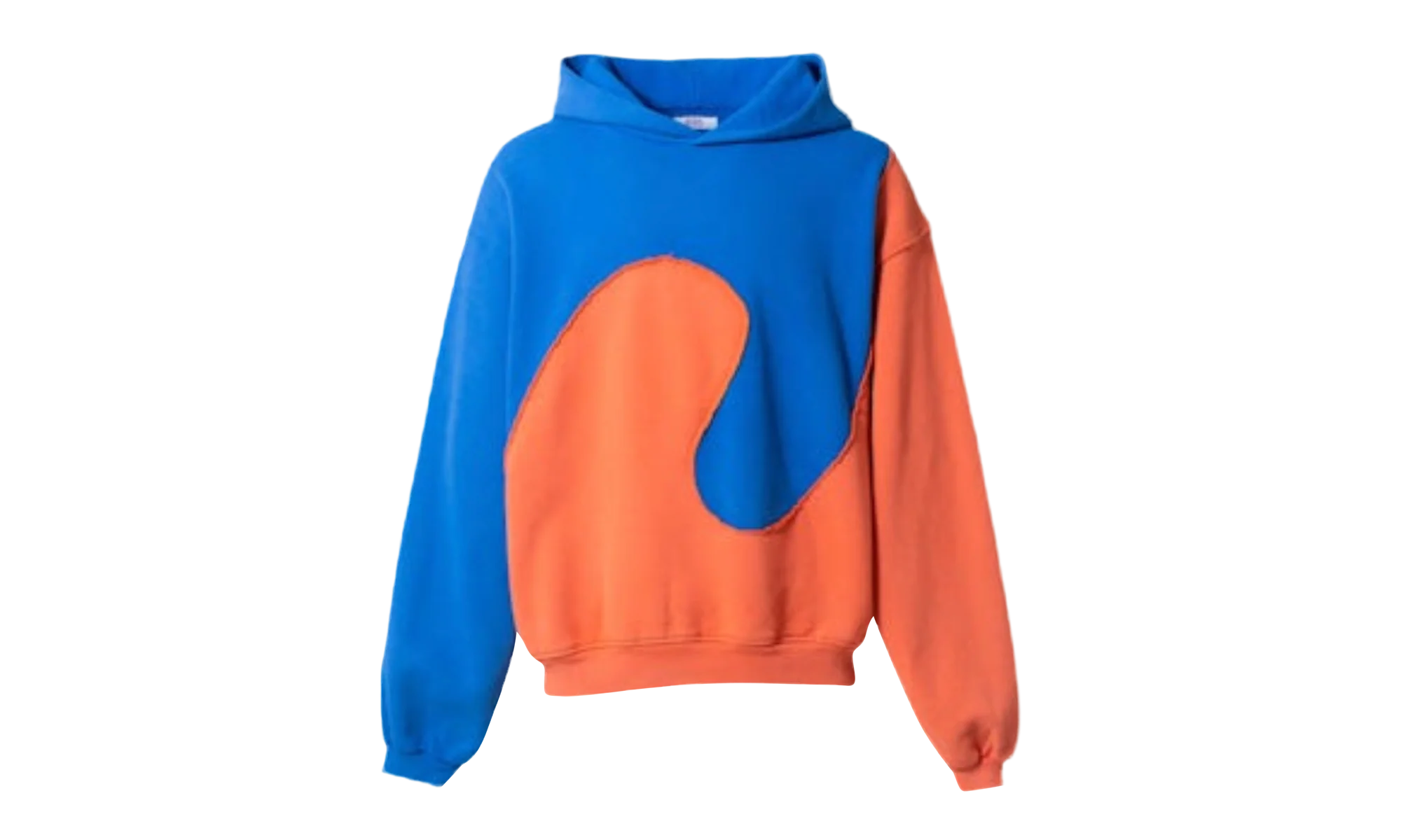 Swirl Fleece Hoodie "Red / Green" ERL05T017 REDG
