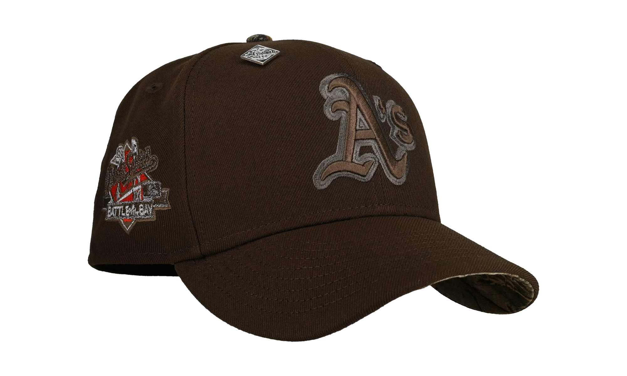 59FIFTY Oakland Athletics 1989 World Series Fitted Hat "Walnut / Copper" NE344