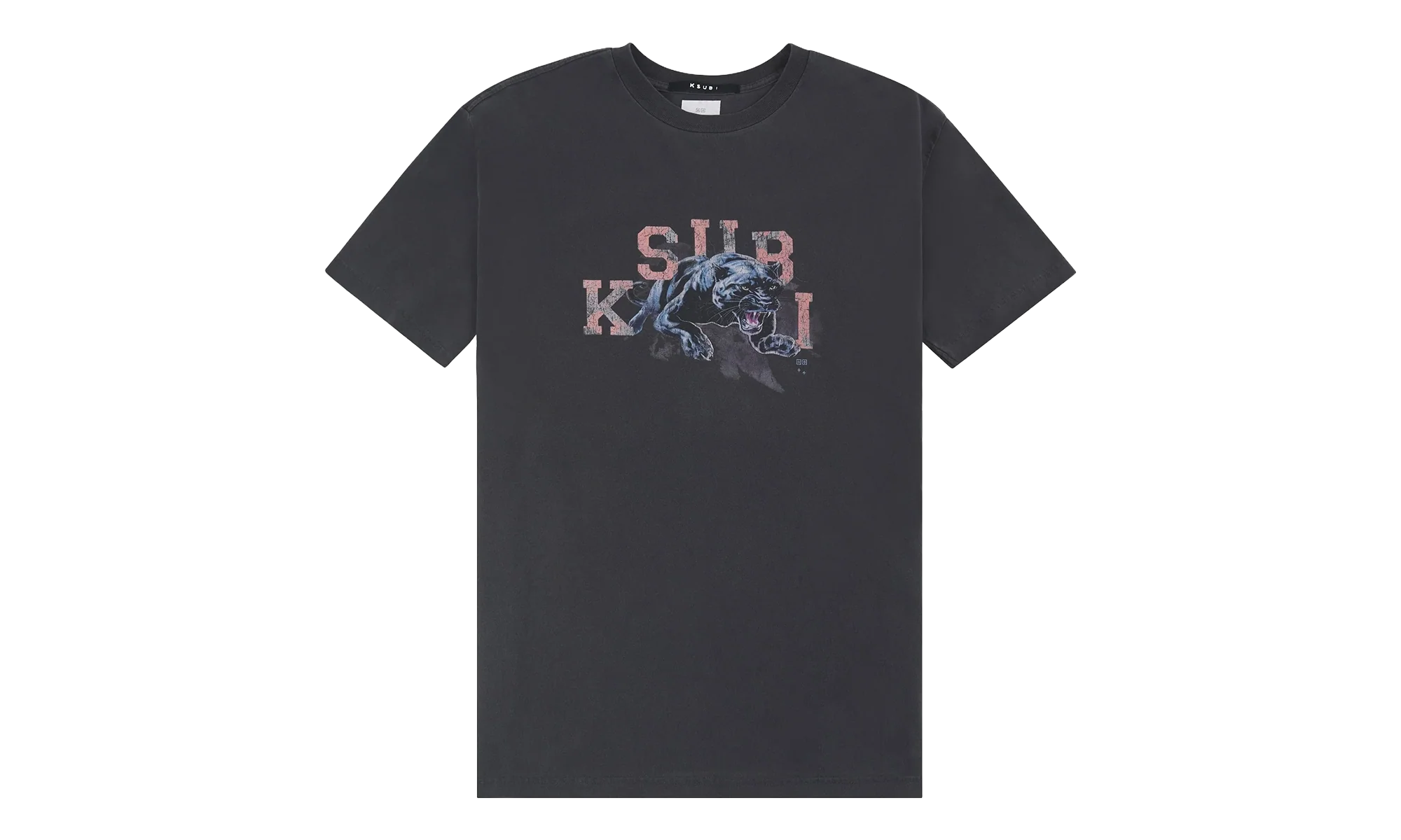 Apex Biggie Tee "Faded Black" MPF24TE046