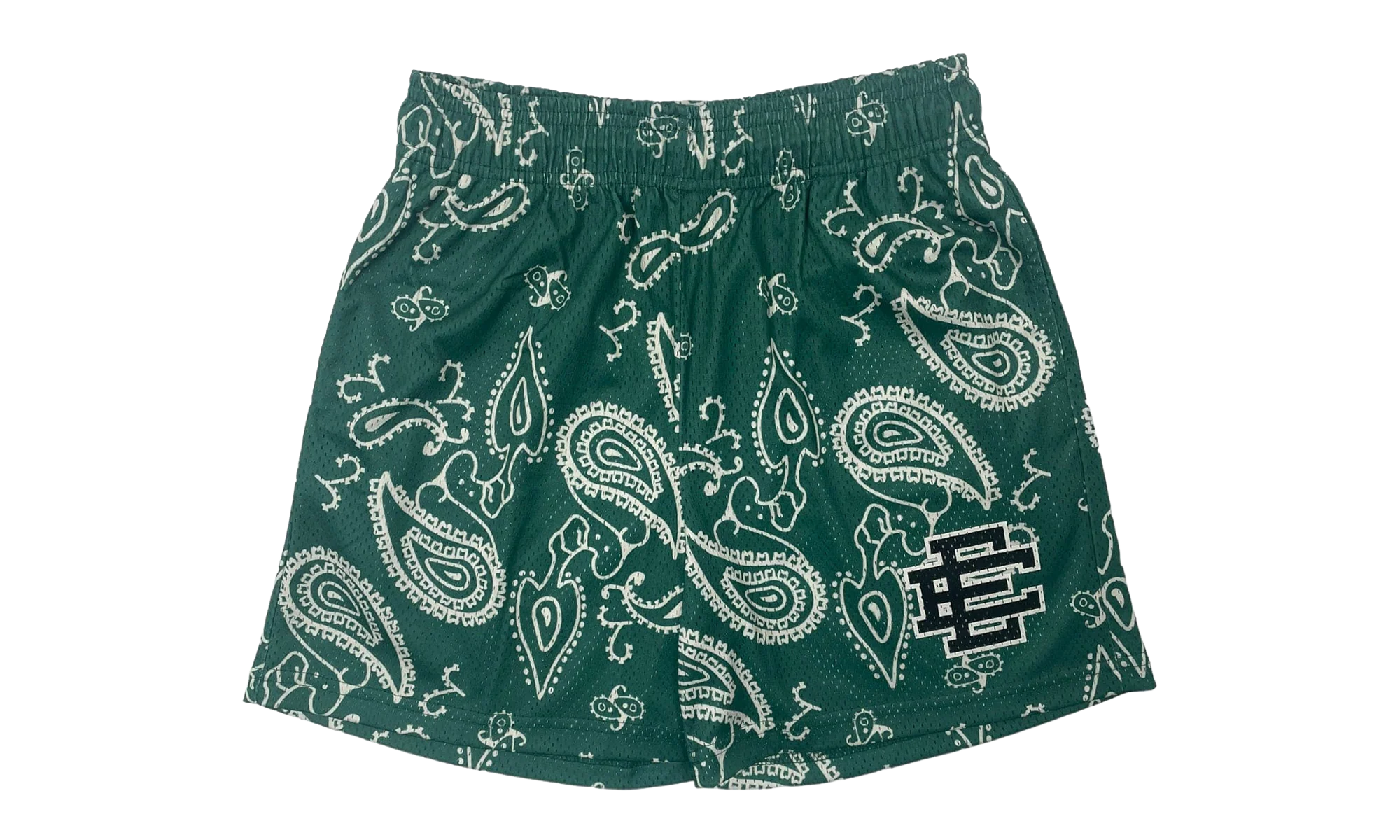 EE Basic Shorts "Paisley - Green Black" EE124