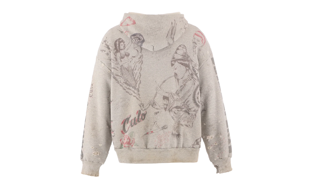 Drawings Hoodie "Alexis Ross - Grey" SM HR1 0000 C31