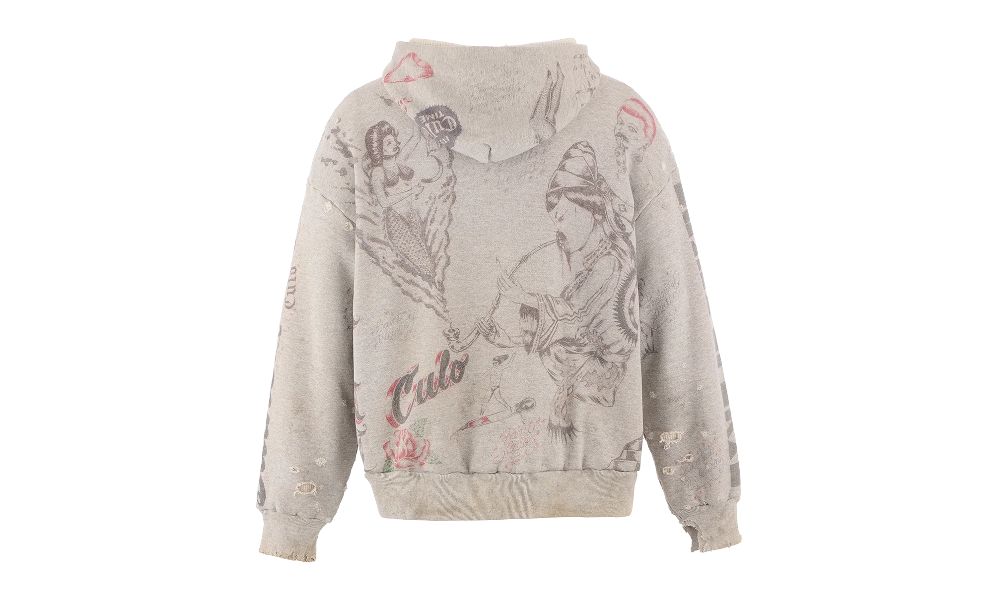 Drawings Hoodie "Alexis Ross - Grey" SM HR1 0000 C31