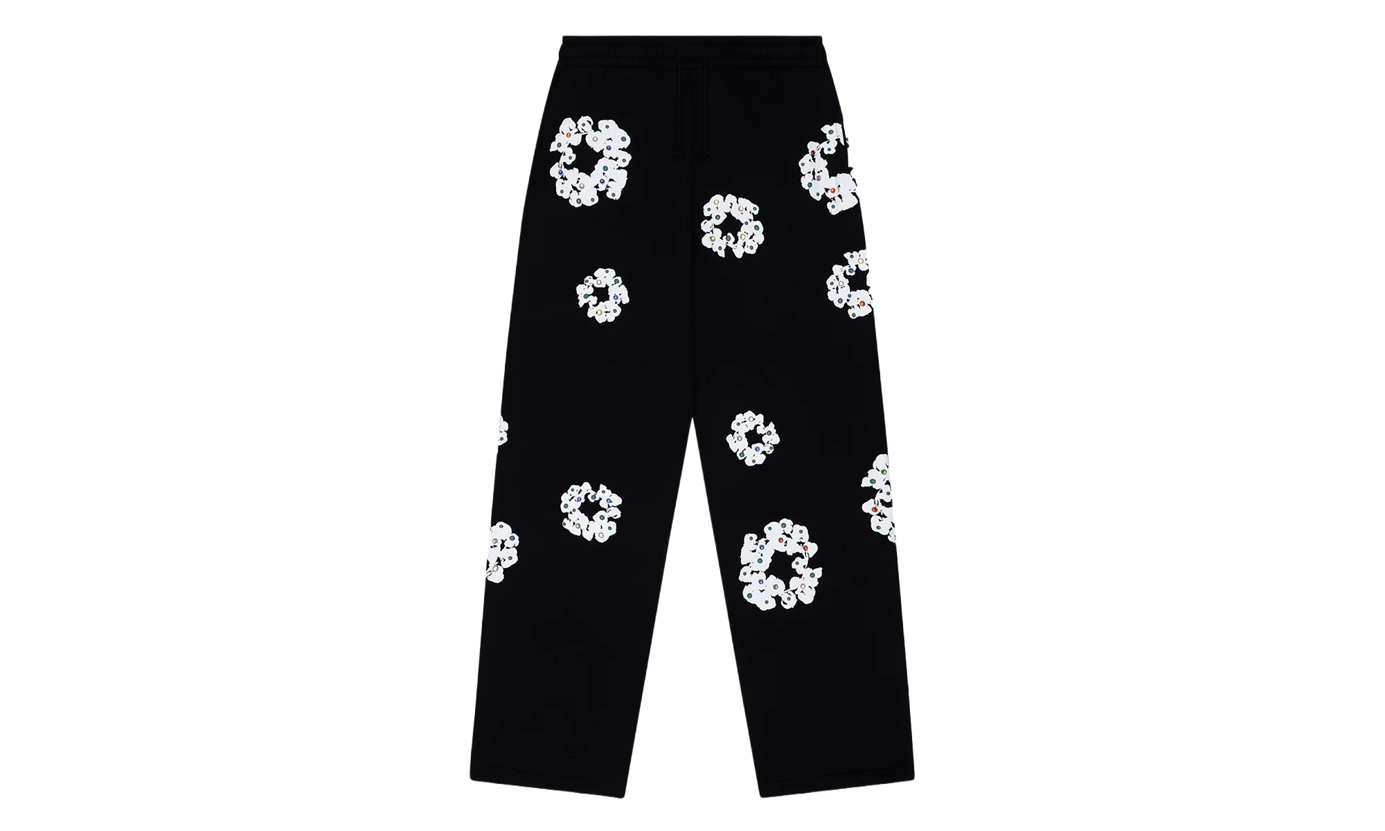 Rhinestone Sweatpants "FW25 - Black" DT420