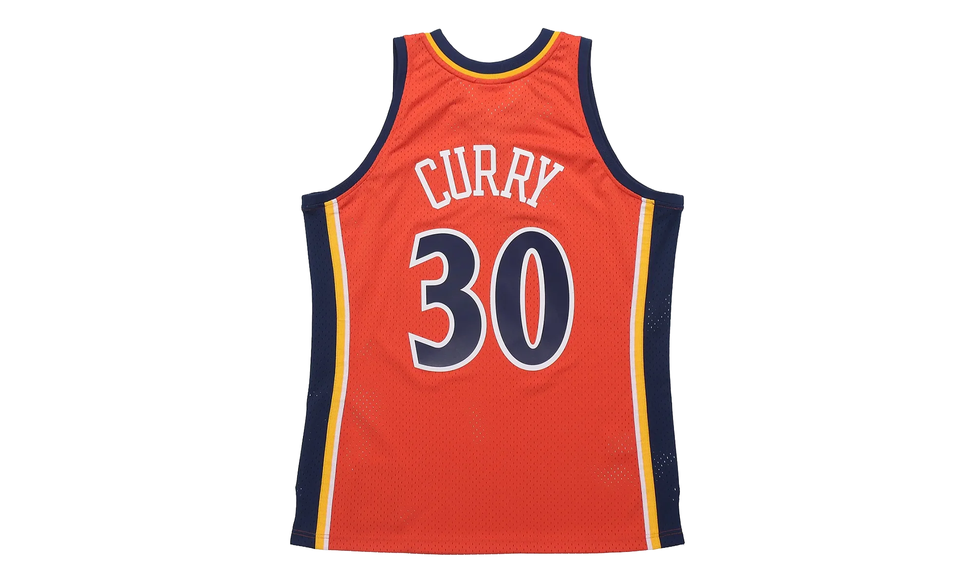 NBA Stephen Curry Swingman Alternate Jersey "2009-10 Golden State Warriors - Dark Orange" SMJYAC18086 GSWDKOR09SCU