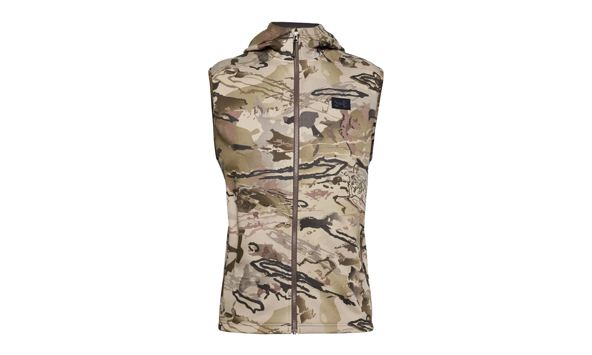 Rut Fleece Vest Hoodie "Barren Camo AFS / Black" 1356288 999