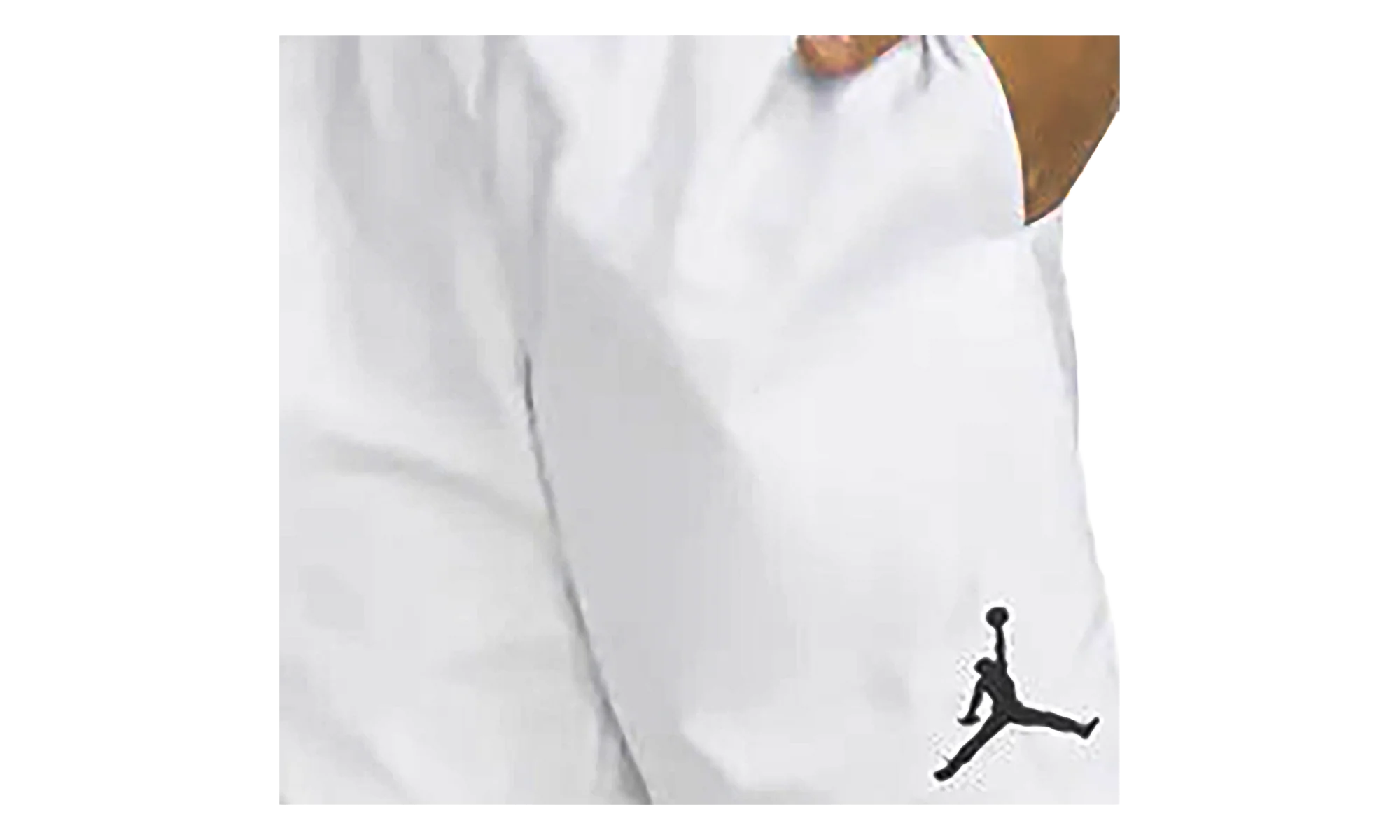 AIR JORDAN JUMPMAN WOVEN PLAY SHORTS "White / Black" 95B466 001