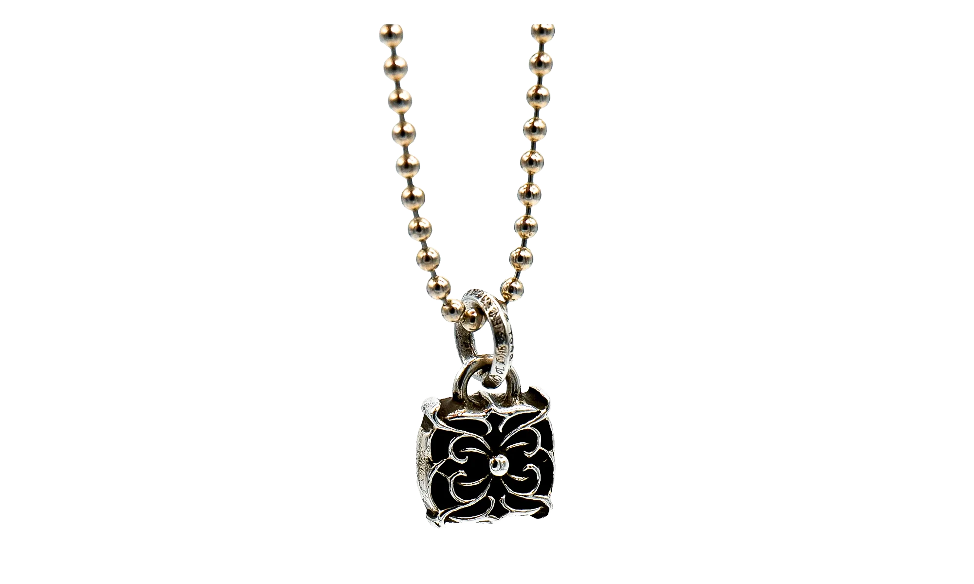 Butterfly Pendant and Ball Chain "Silver" CHRM0734