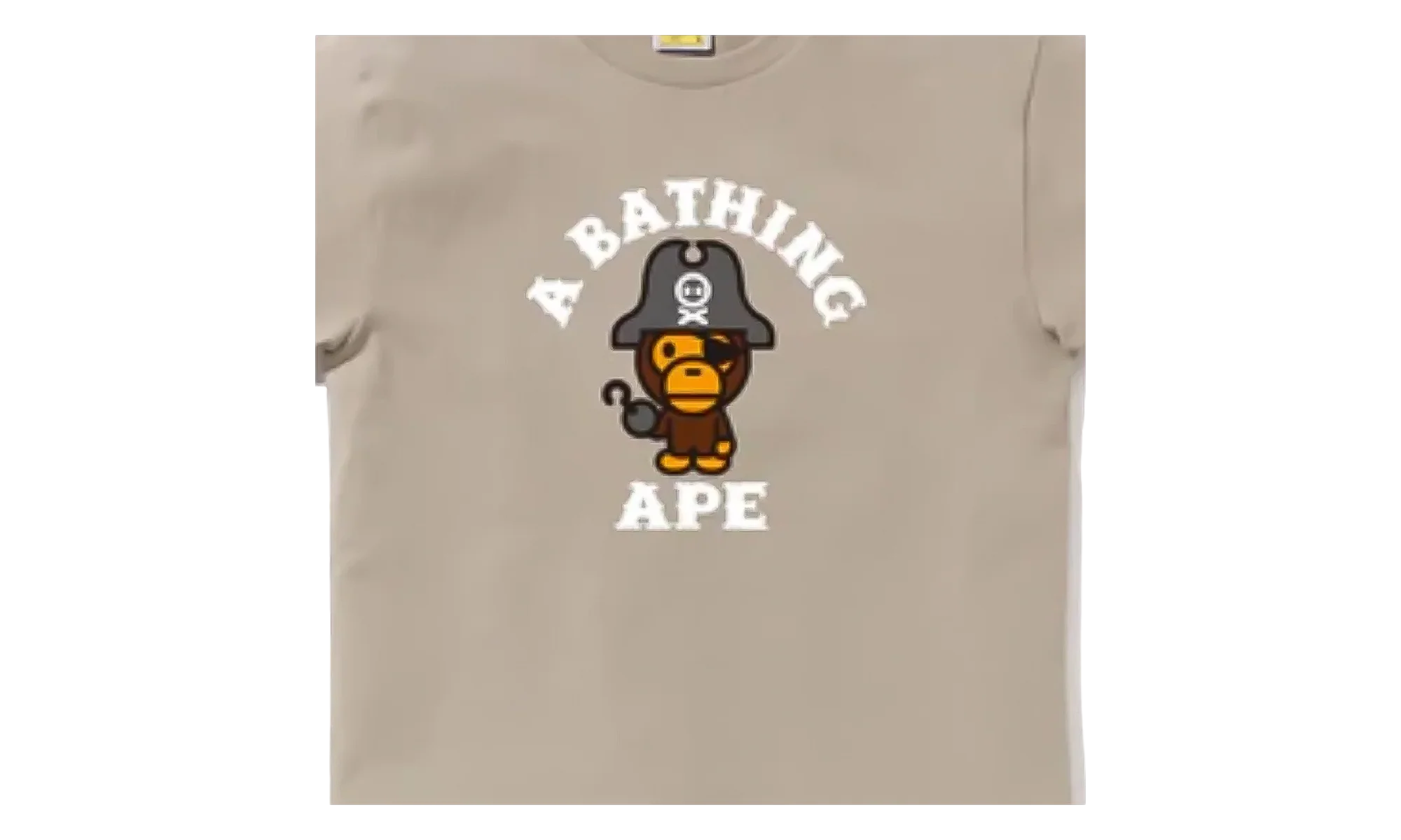 Pirate Nagano Tee "Beige" 4J20110006 Beige