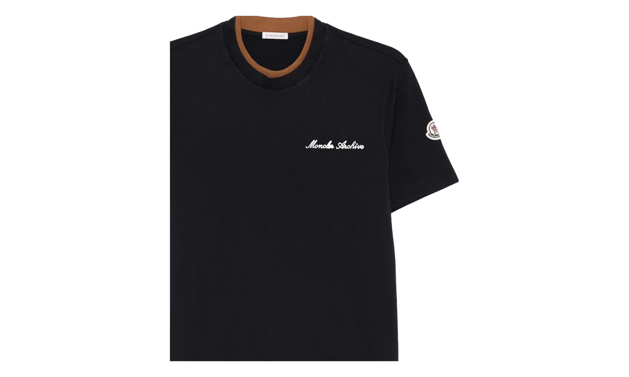 Crew Neck Short Sleeve T-Shirt "Navy Blue" MON56
