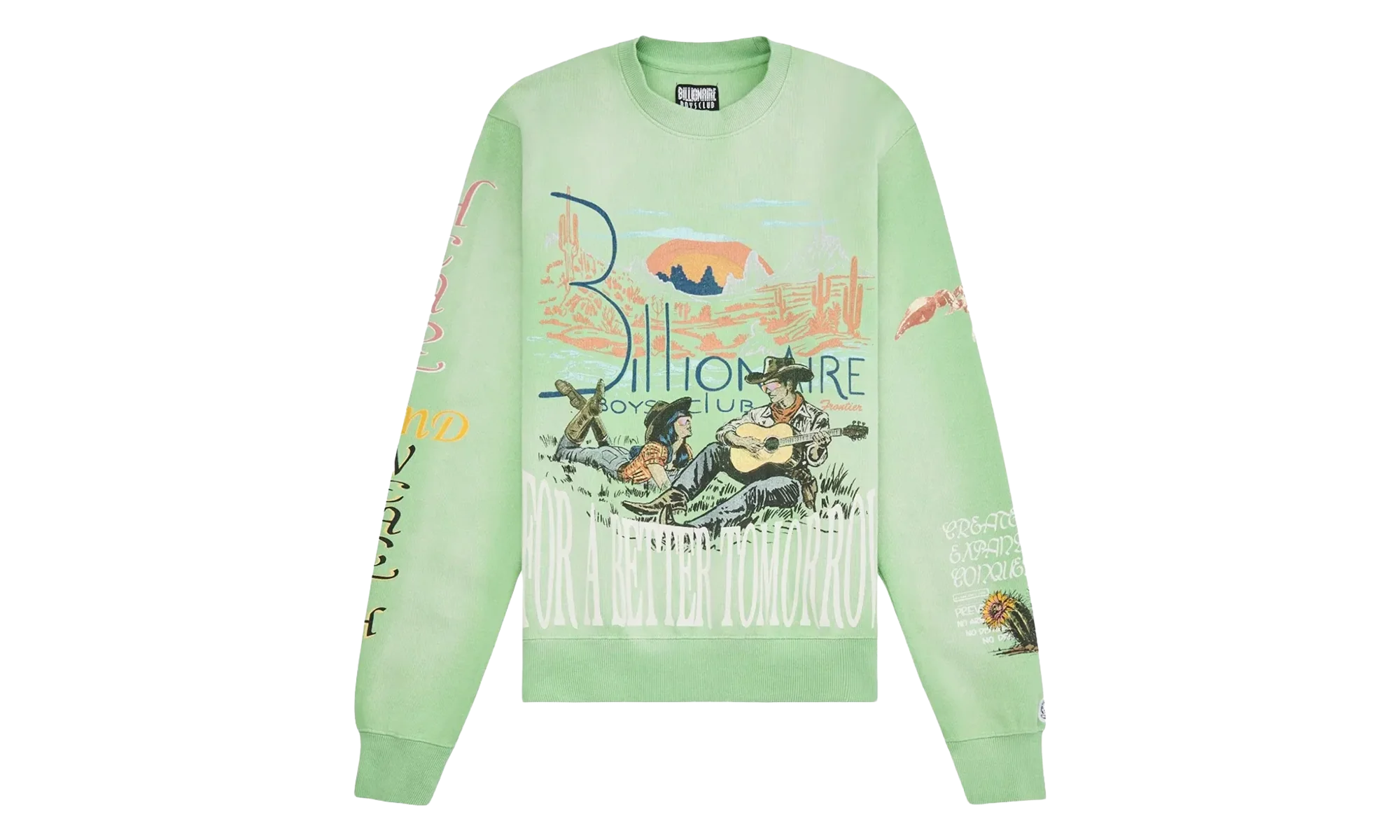 Tomorrow Sunset Sweatshirt "Abinsthe Green" 841 9302 ABIN