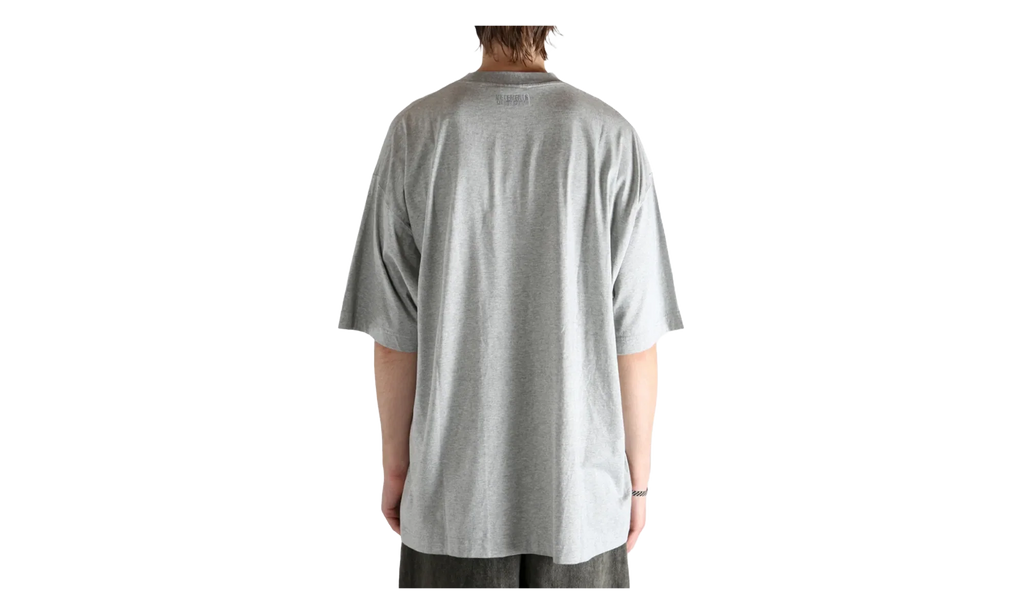 Goth Oversized T-Shirt "Grey Melange" UH76TR800G GREY