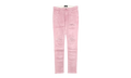 MX1 Leather Patch Sprayed Jeans "Pink White" SS23MDS013 651