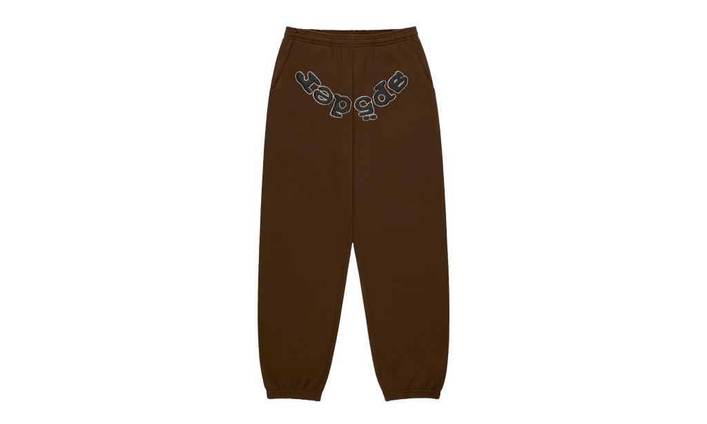 Rhinestone OG Logo Sweatpants "Brown" SP5der305